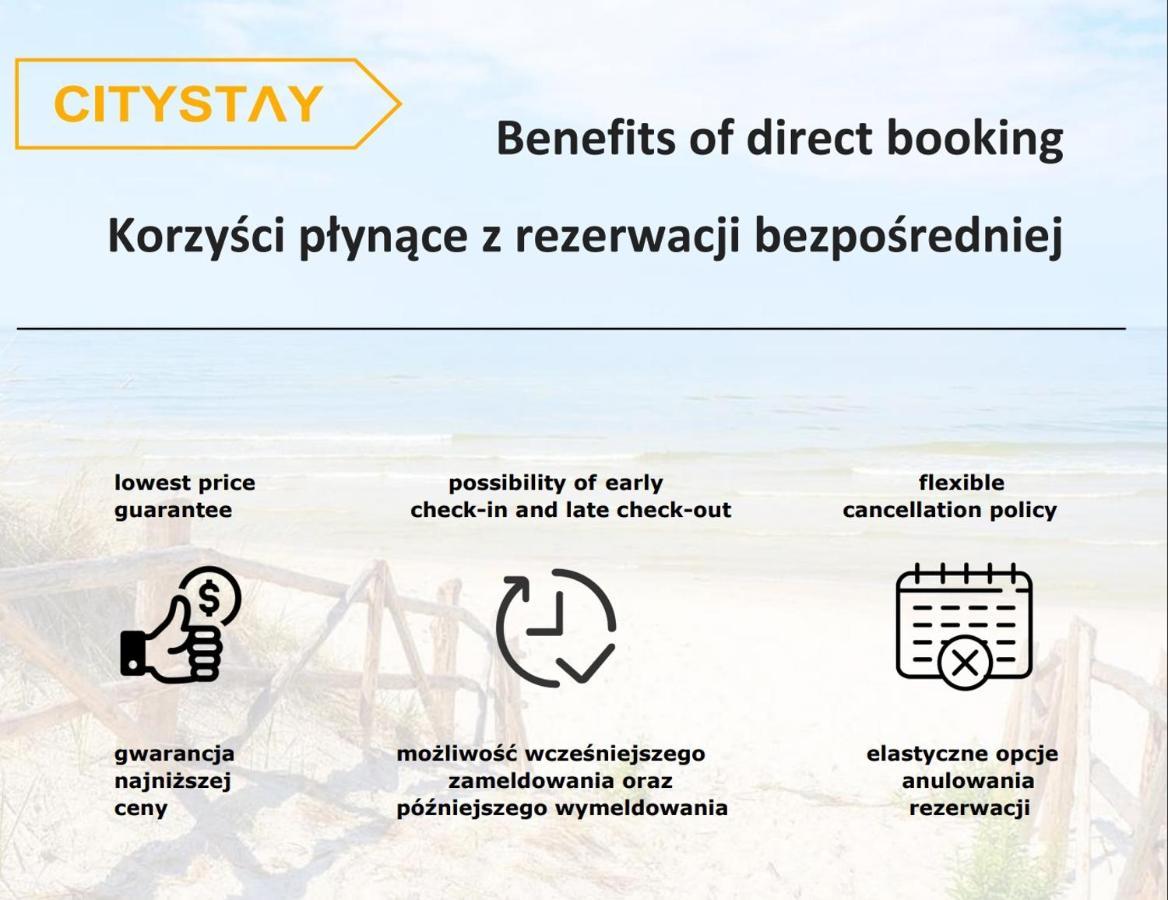 Citystay Ambra Waterlane Apartment Gdańsk Kültér fotó
